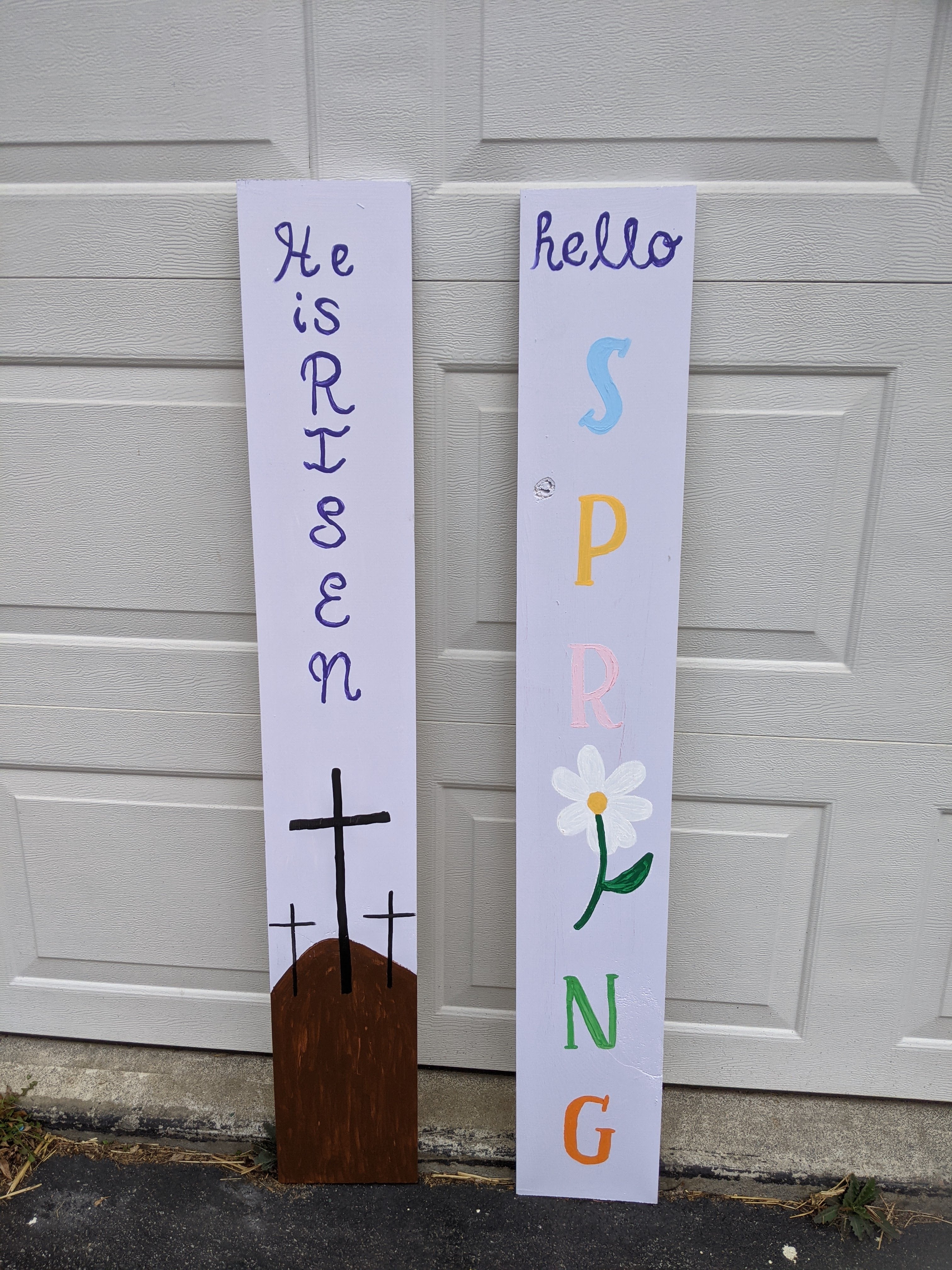 Easter/Spring porch sign