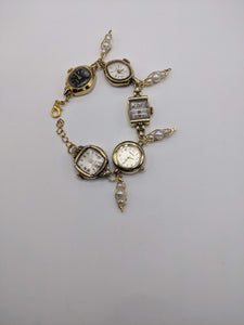 Gold vintage watches bracelet
