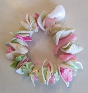Apple Blossom shell bracelet